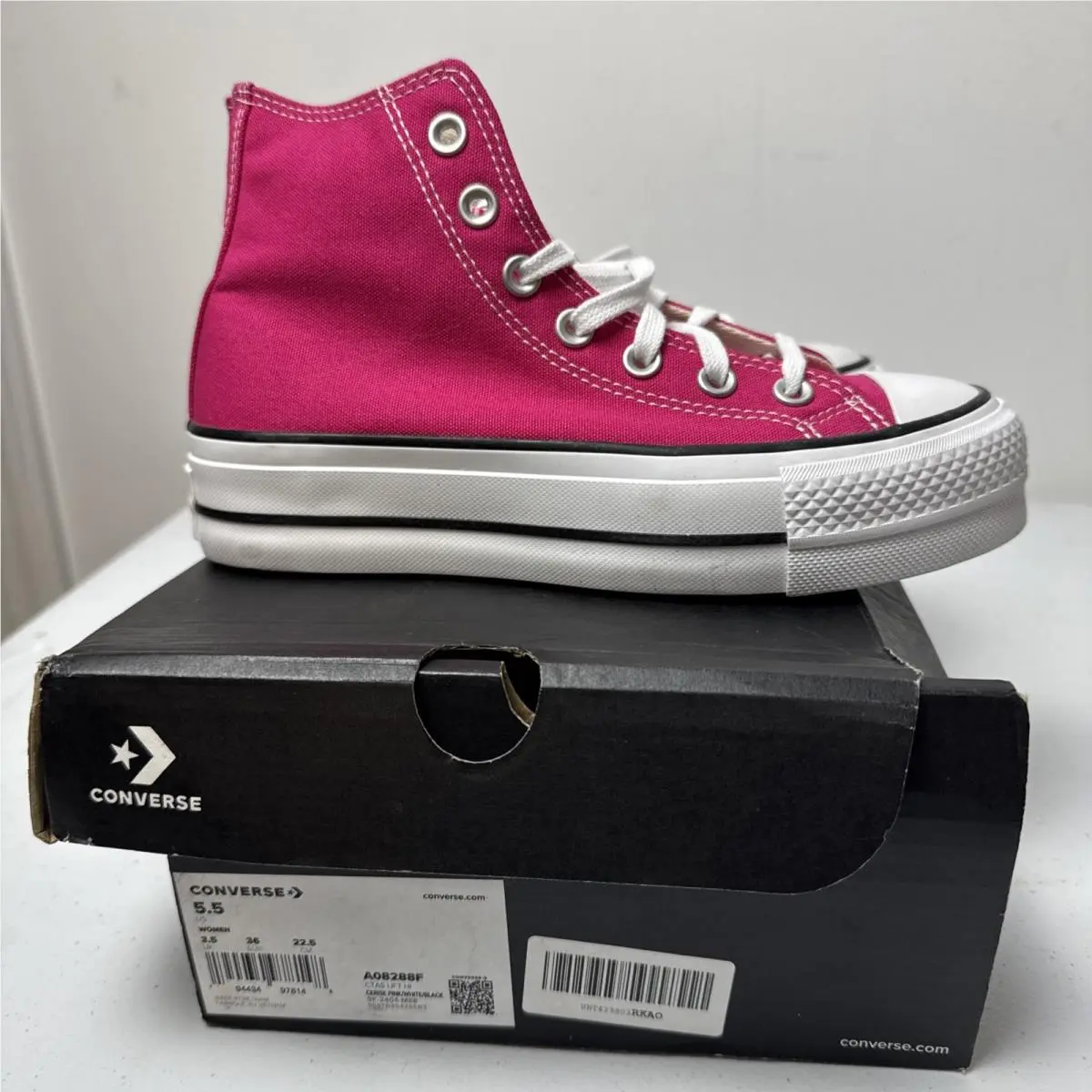 Converse shoes - Converse Chuck Taylor All Star Hi - AO08288F - Pink (UPC: 0194434978148) 0