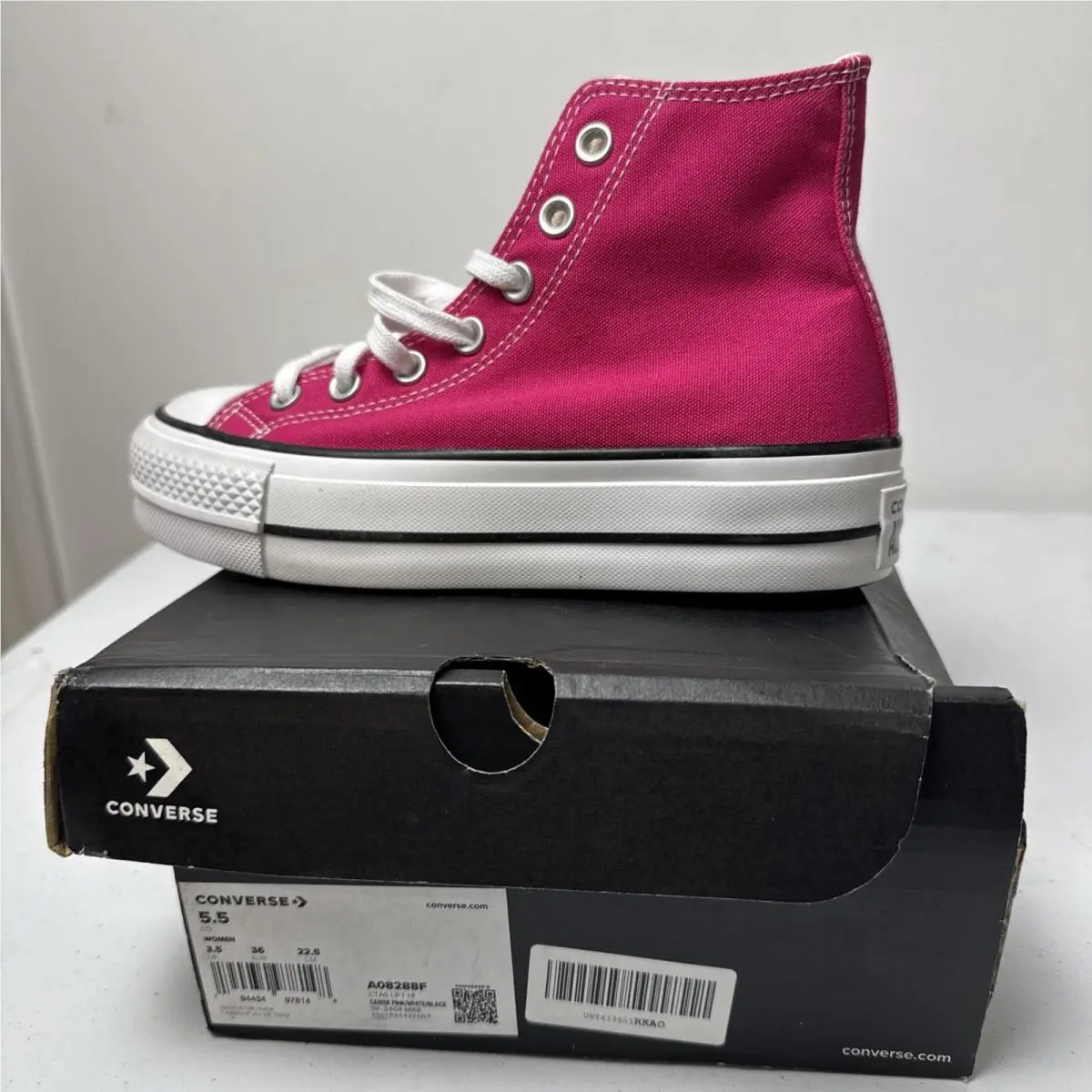 Converse shoes - Converse Chuck Taylor All Star Hi - AO08288F - Pink (UPC: 0194434978148) 1