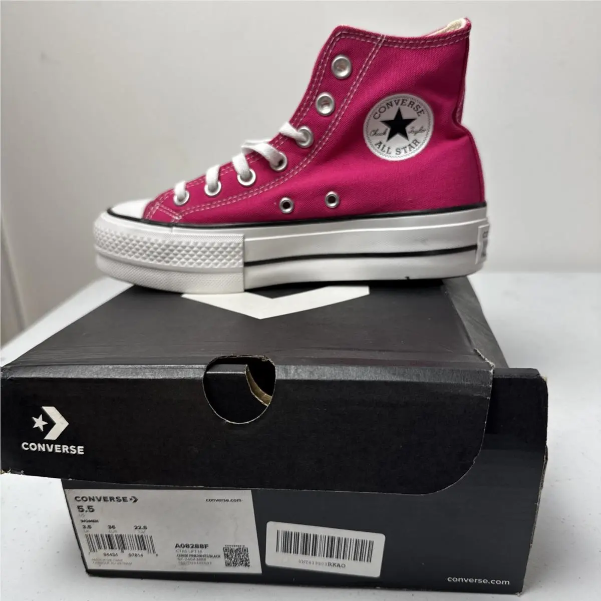 Converse shoes - Converse Chuck Taylor All Star Hi - AO08288F - Pink (UPC: 0194434978148) 2