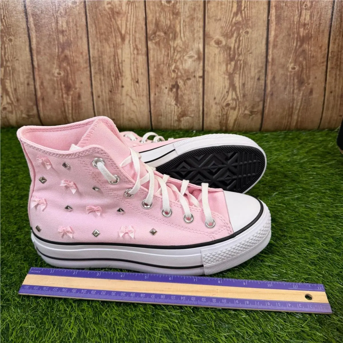 Converse shoes - Converse Chuck Taylor All Star Lift Hi - Pink 10