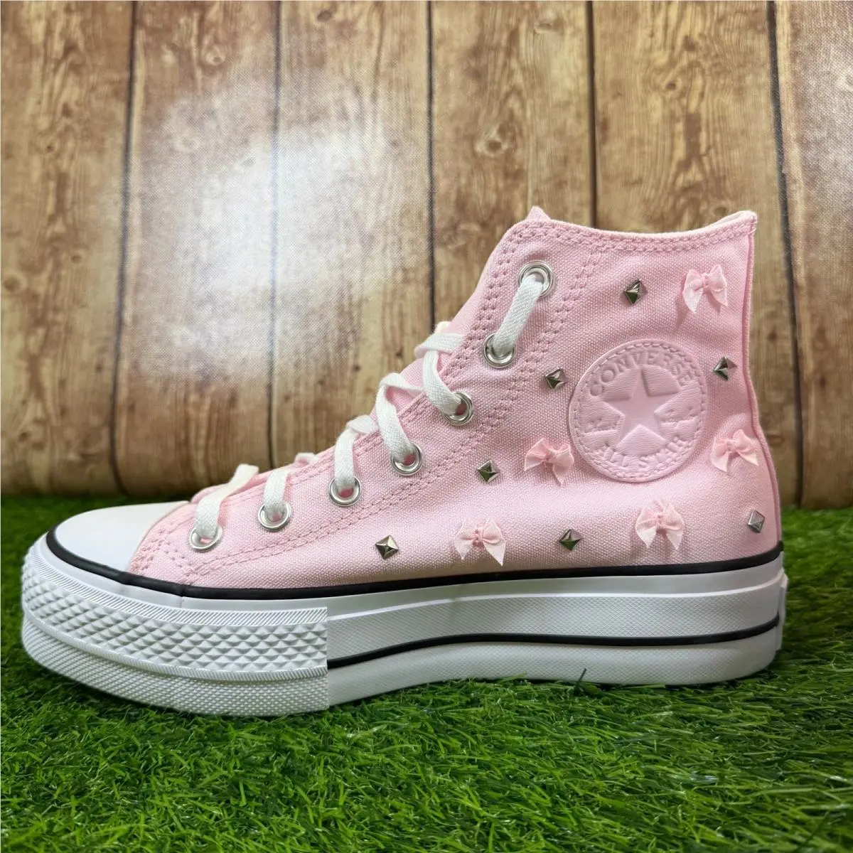Converse shoes - Converse Chuck Taylor All Star Lift Hi - Pink 3