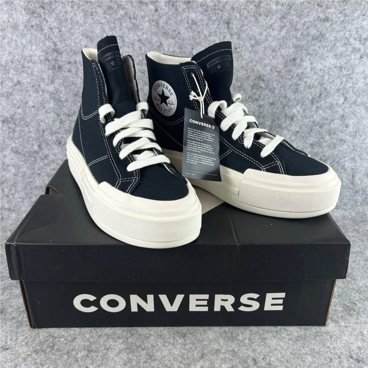Chuck Taylor Ctas Cruise Hi Black Egret A04689C Womens 9.5 Mens 8 by Converse