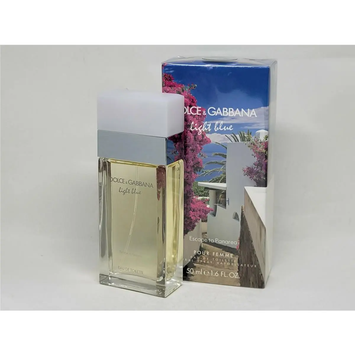 D G Light Blue Escape To Panarea Dolce Gabbana Edt 1.6 oz Limited Edition