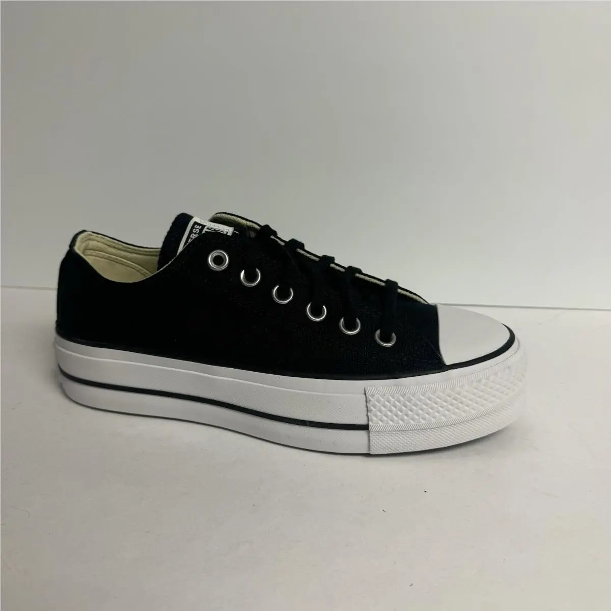 Womens Lop Top Lift Sneaker Black Size 7 M by Converse