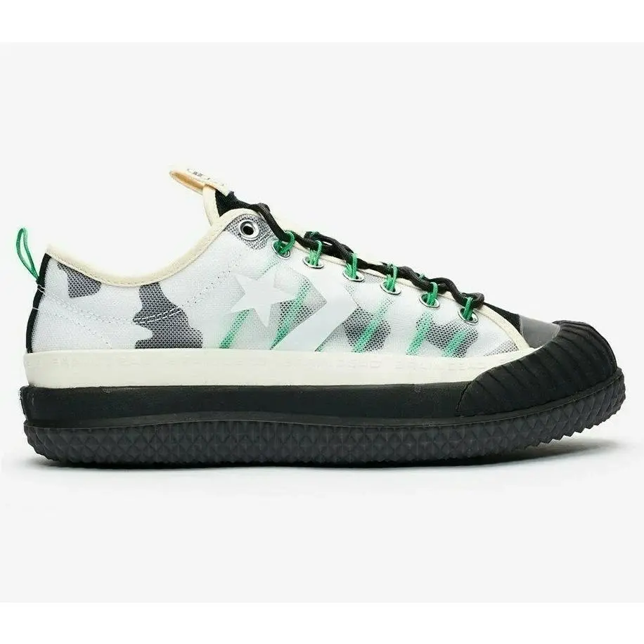 x Brain Dead Bosey Boot Ox Cow Print 169947C Mens Size 9.5 by Converse