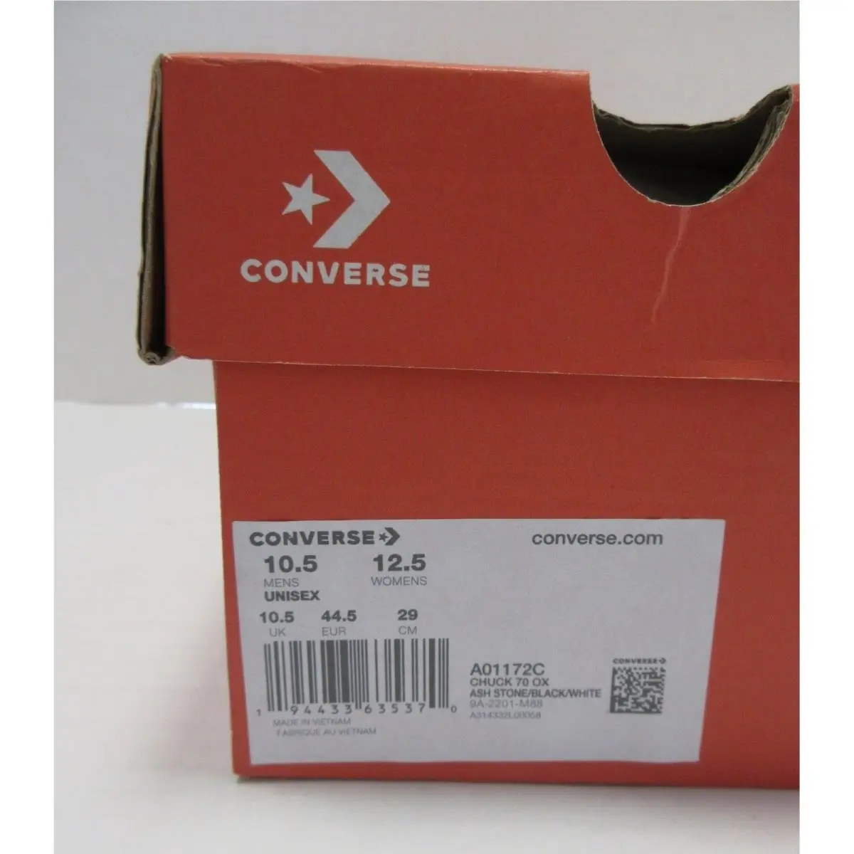 Converse shoes - Converse Chuck 70 OX - Chuck - Gray 8