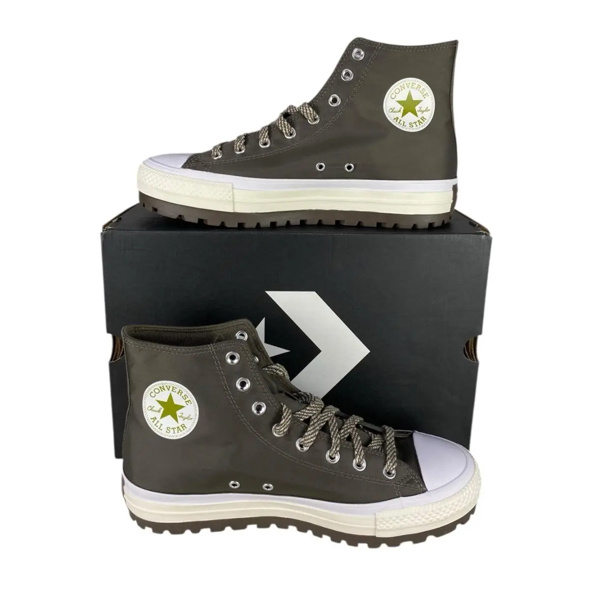 Chuck Taylor All Star City Trek Hi Gray Waterproof Mens 11.5 A09141C by Converse