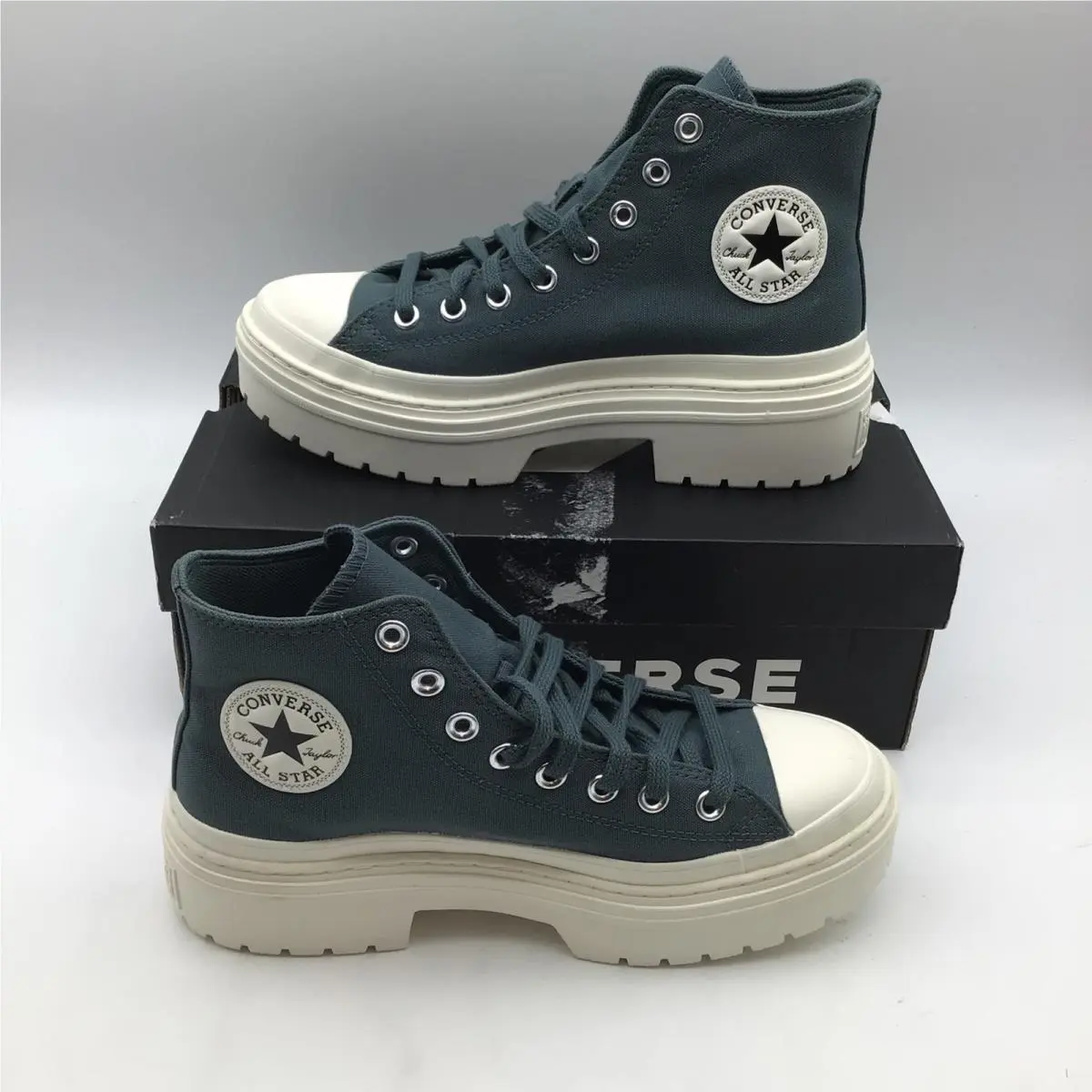 Converse shoes - CTAS Lugged Heel Hi - CTAS Lugged Heel - Blue 0