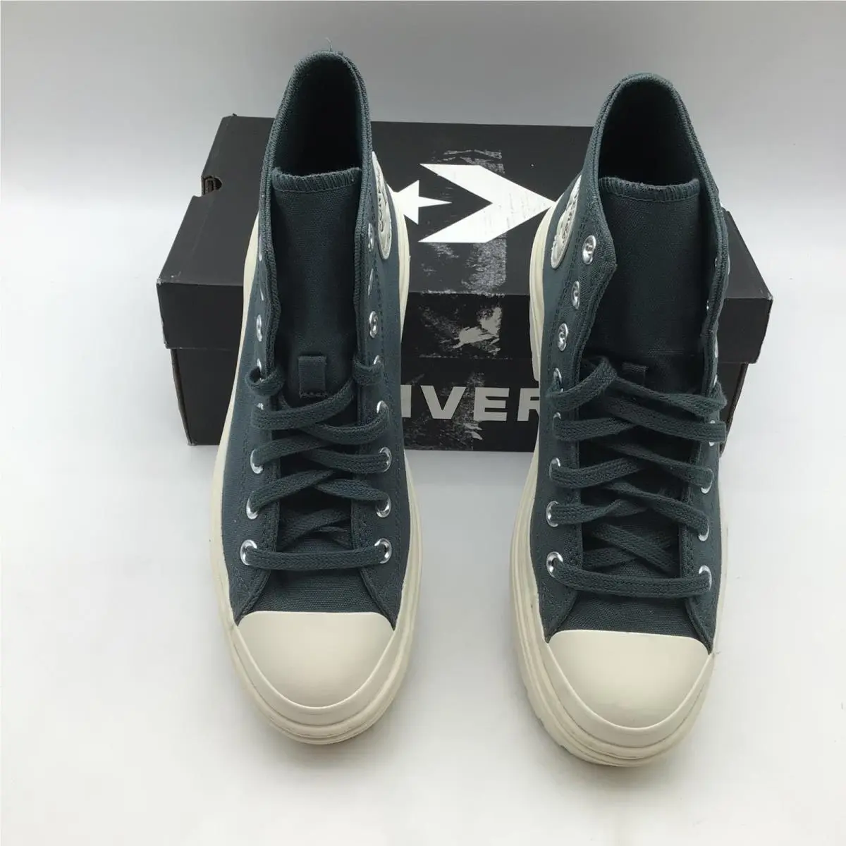 Converse shoes - CTAS Lugged Heel Hi - CTAS Lugged Heel - Blue 1