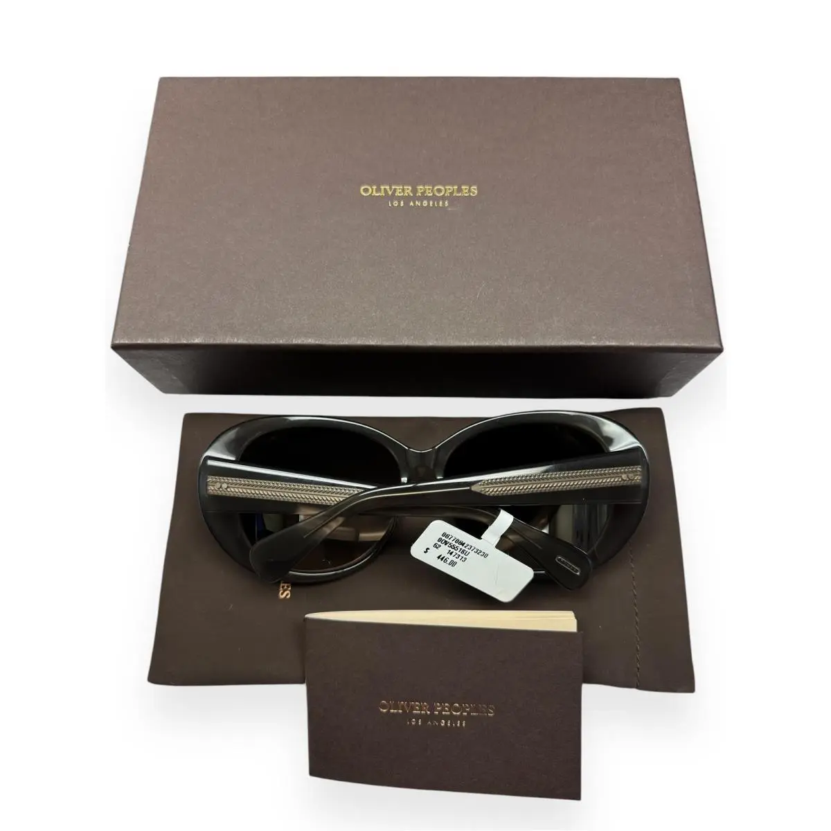 Maridan Sunglasses OV 5551SU Milky Brown Taupe W/pouch by Oliver Peoples