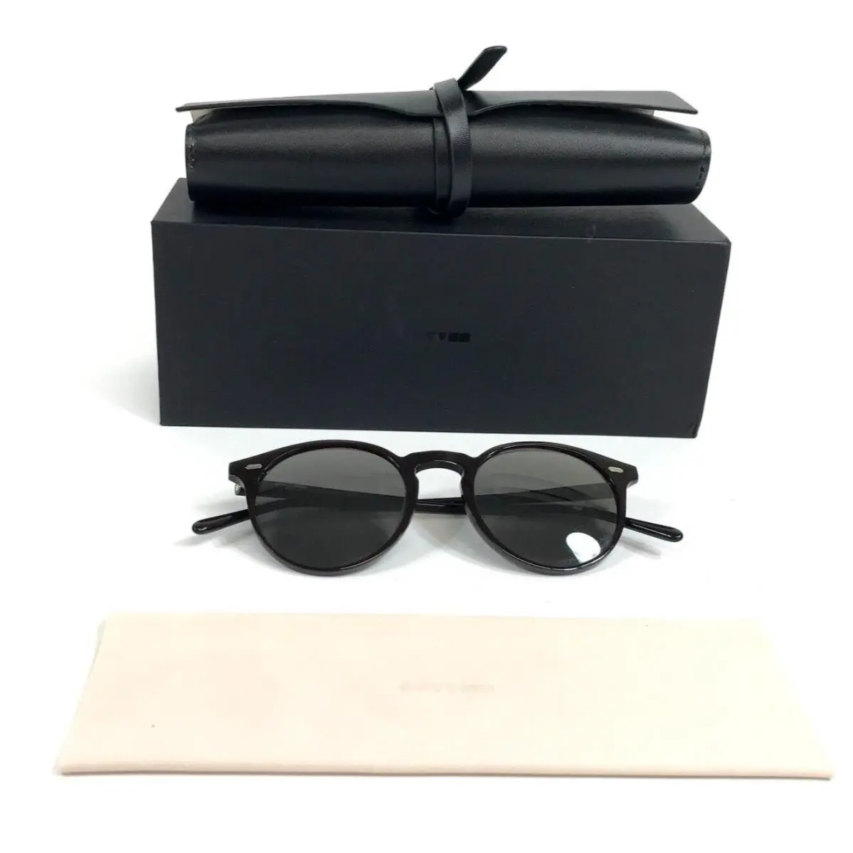 Sunglasses OV5529SU 177239 N.02 Sun Kuri Brown Grey Goldtone Lens by Oliver Peoples