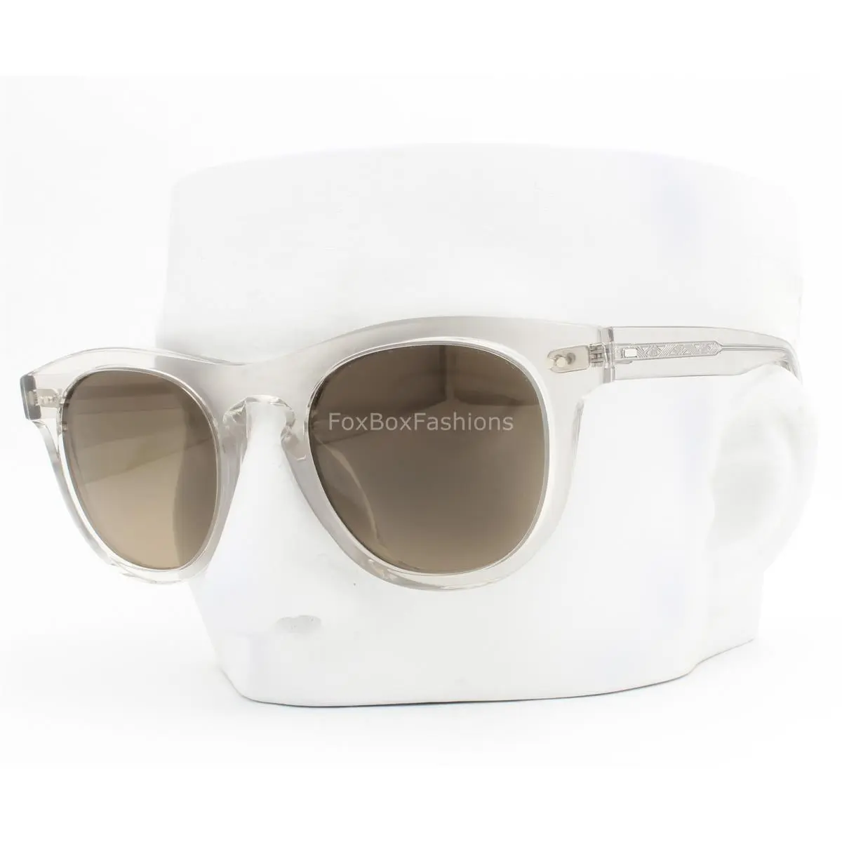 Rorke Sunglasses OV5509SU Clear Brown Polarized Glass with Case by Oliver Peoples