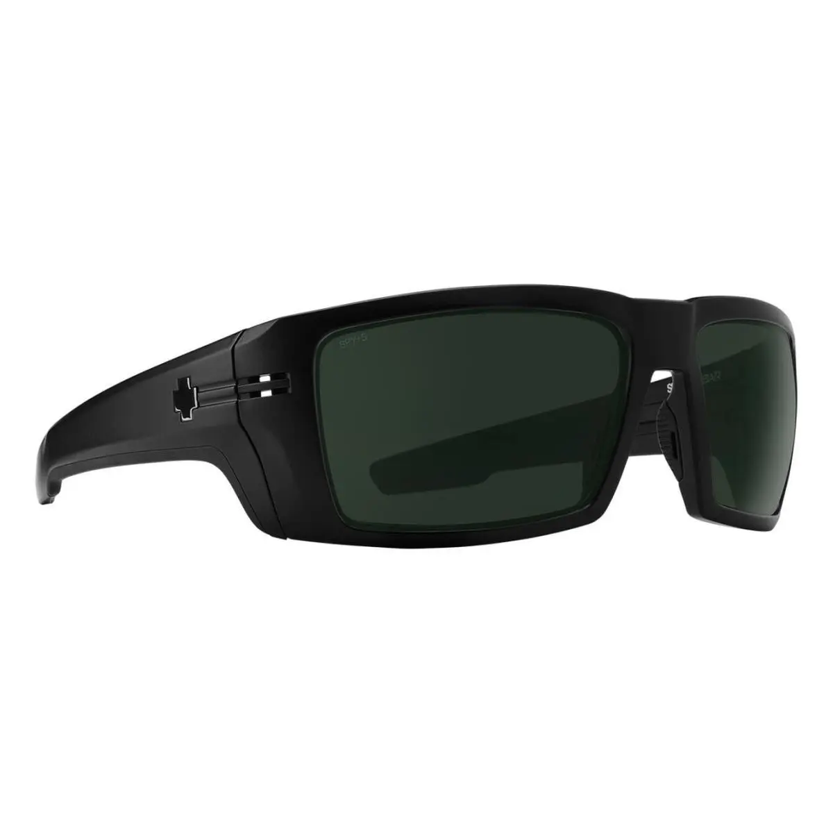 Spy Men`s Rebar Ansi Matte Black Polarized Sunglasses by SPY Optics
