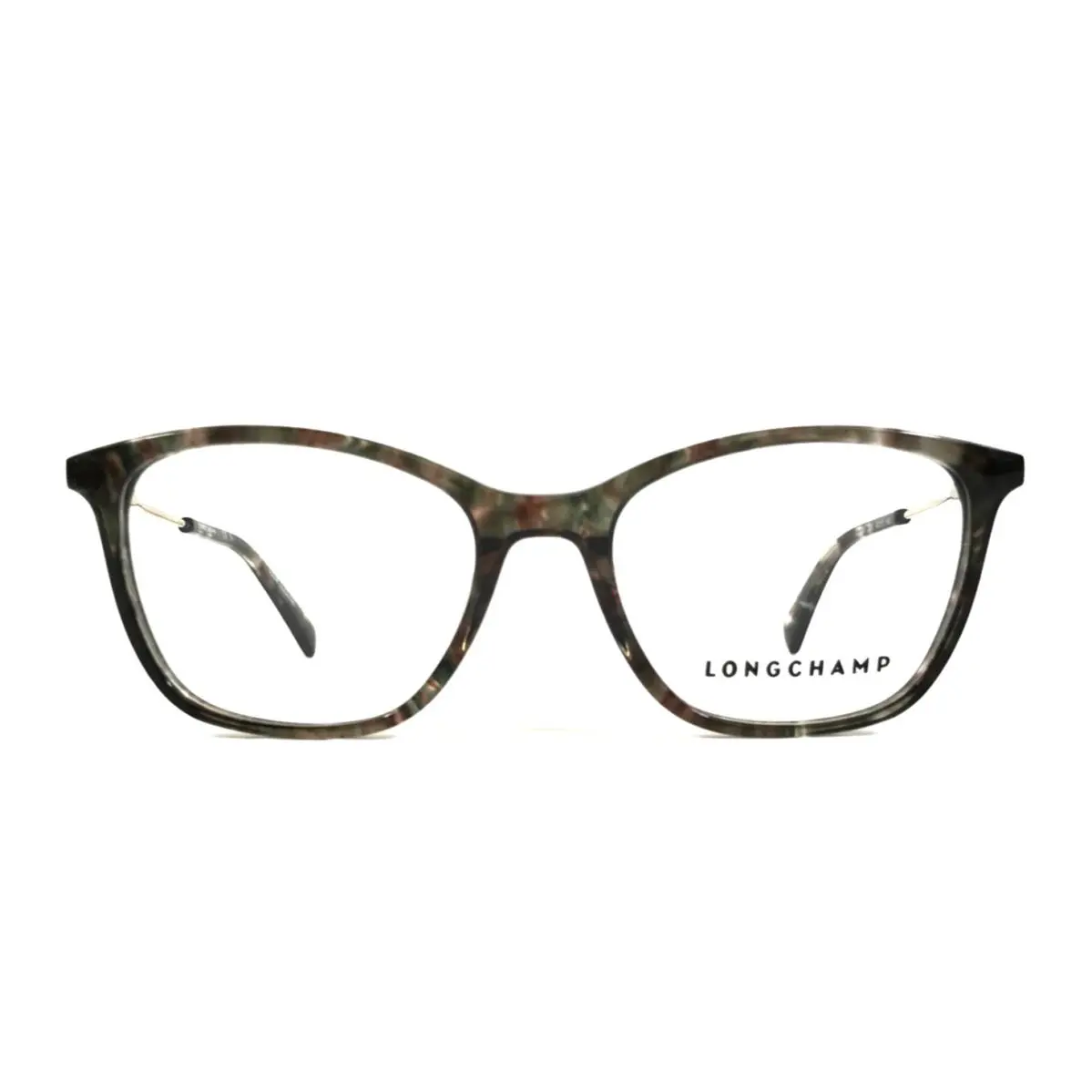 Eyeglasses Frames LO2683 306 Tortoise Gold Cat Eye Full Rim 49-17-140 by Longchamp