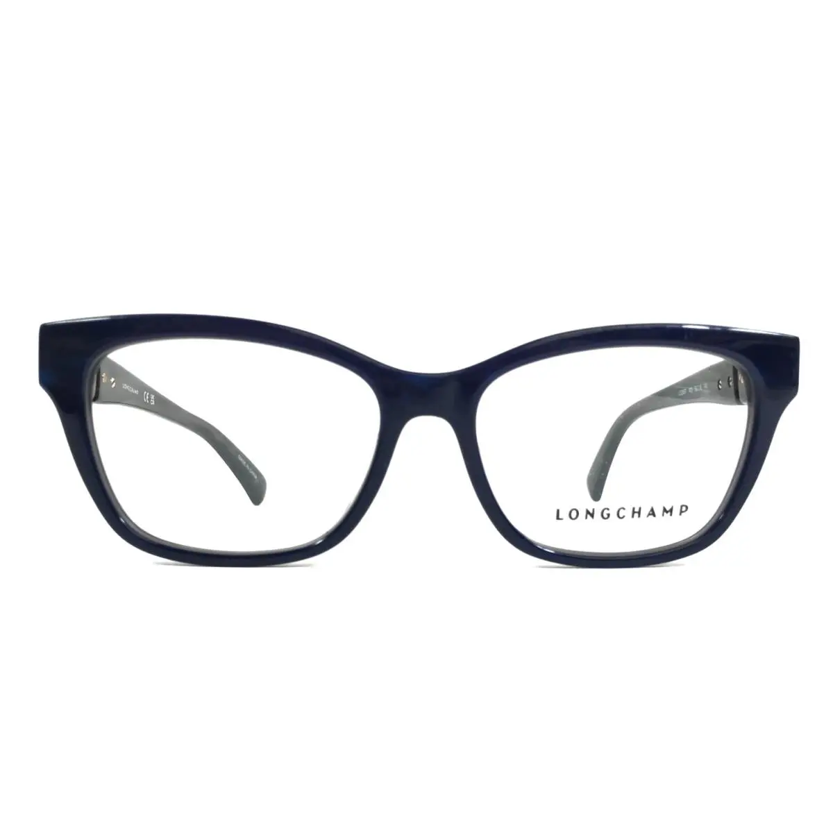Eyeglasses Frames LO2697 403 Blue Brown Tortoise Cat Eye 53-16-140 by Longchamp
