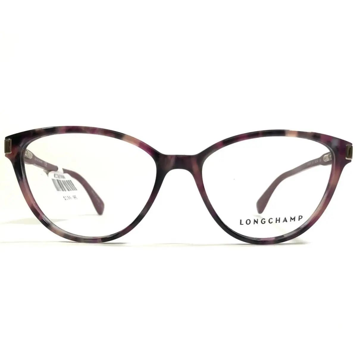 Longchamp Eyeglasses Frames LO2615 219 Purple Tortoise Cat Eye 54-16-135