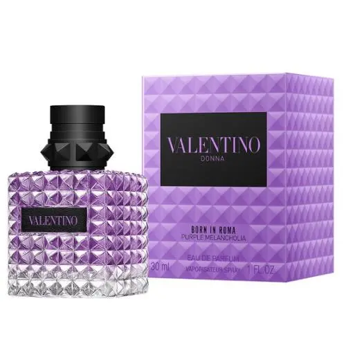 Donna Born in Roma Purple Eau de Parfum Spray 30ml 1.0 oz 1 by Valentino