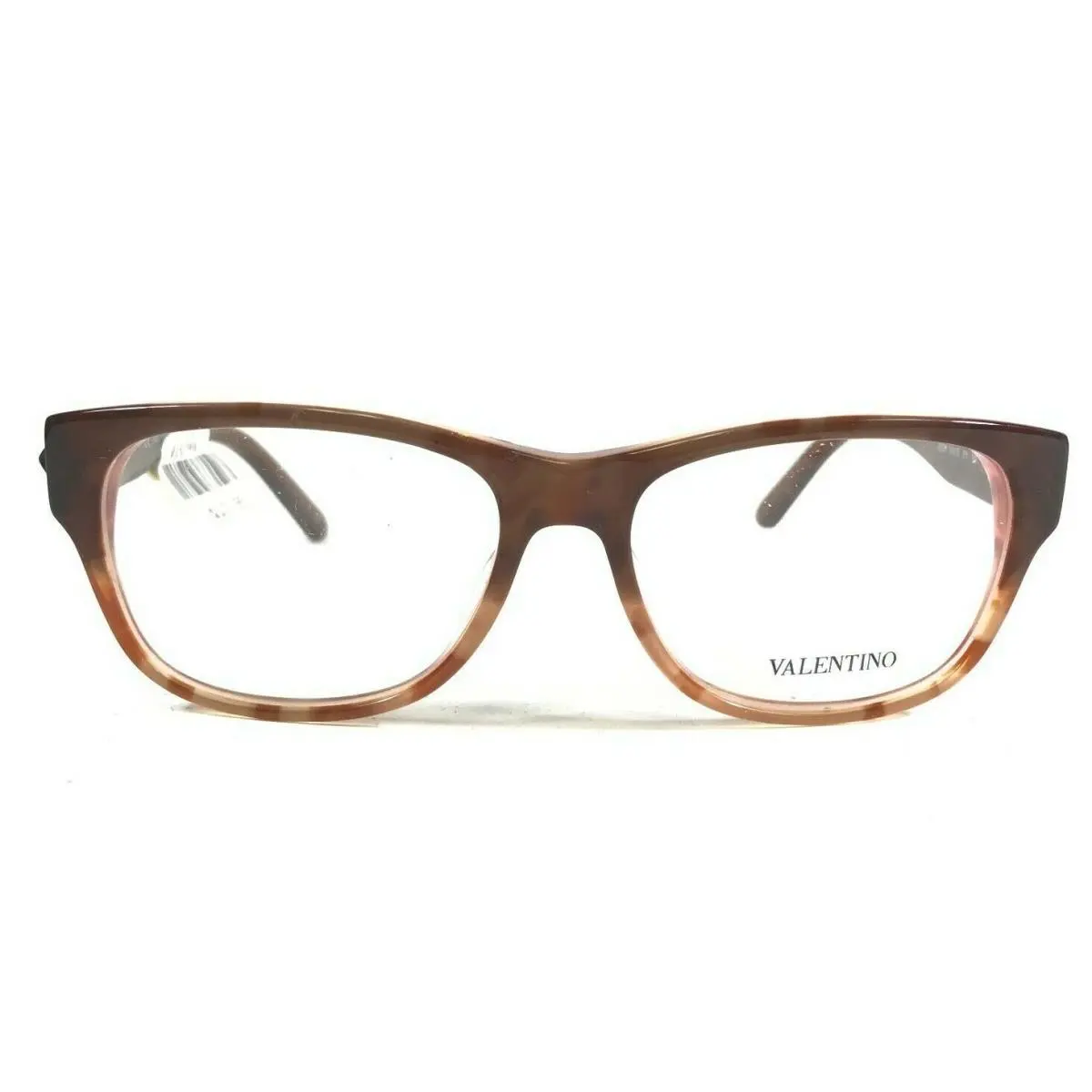 V2678 211 Eyeglasses Frames Brown Tortoise Round Full Rim 53-16-140 by Valentino