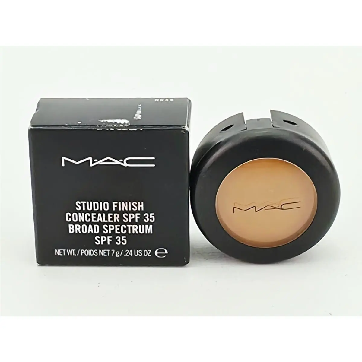 Mac Studio Finish Cream Concealer Spf 35 Broad Spectrum NC45 0.24oz