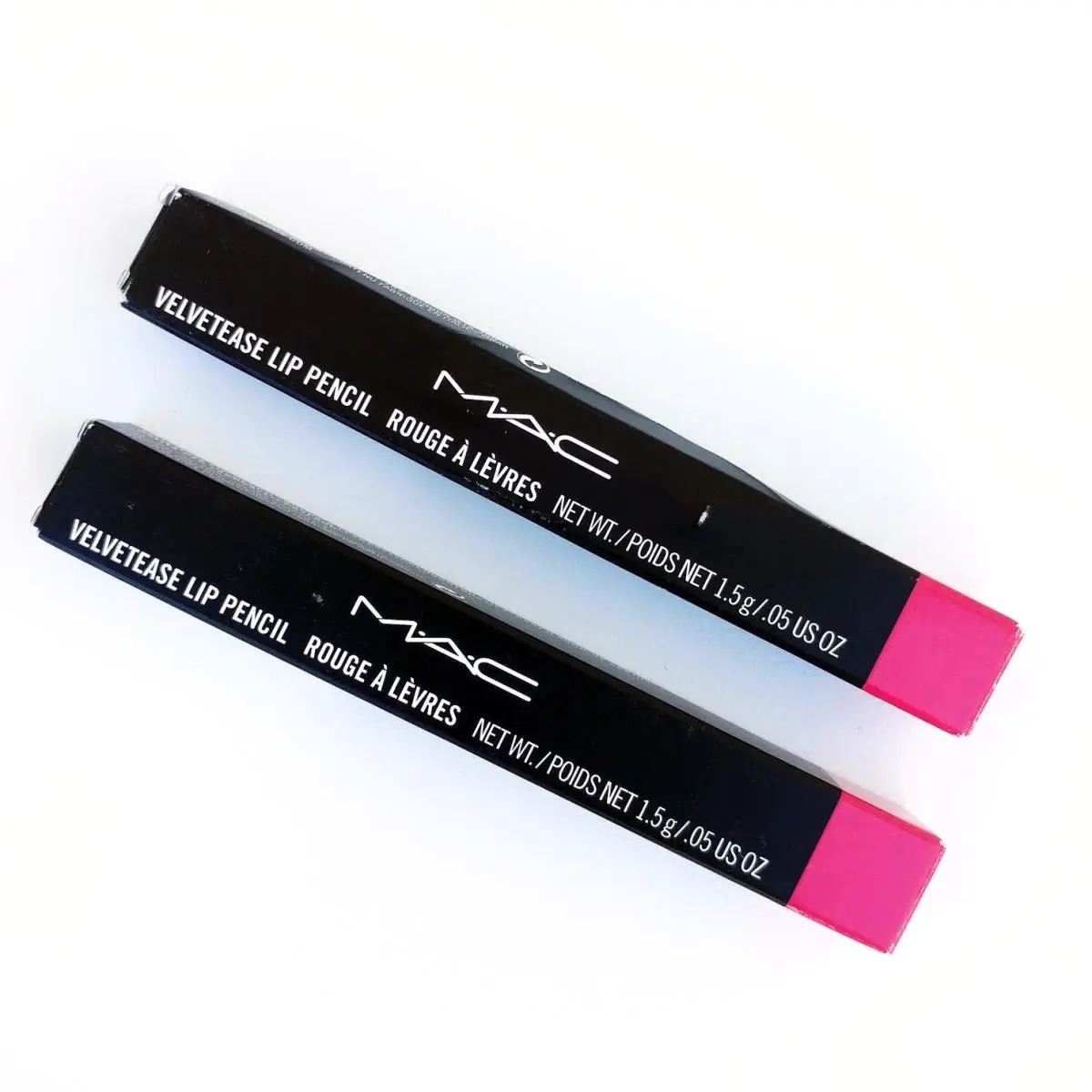 2x Mac Velvetease Lip Just MY Type Pencil Full Size 1.5g /.05oz by MAC Cosmetics