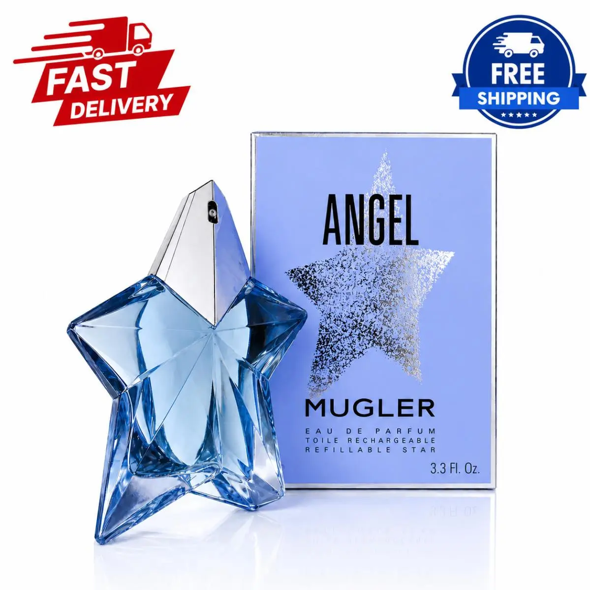 Angel by Thierry  3.3 oz Edp Spray For Women Perfume 100ml Usa by Mugler