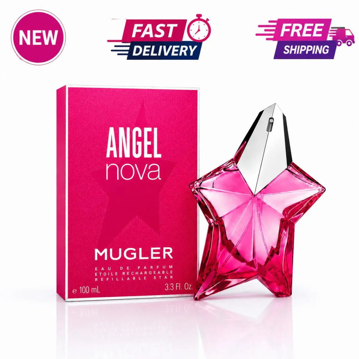 Thierry  Angel Nova Eau de Parfum Edp 3.3 oz Women Perfume Usa by Mugler
