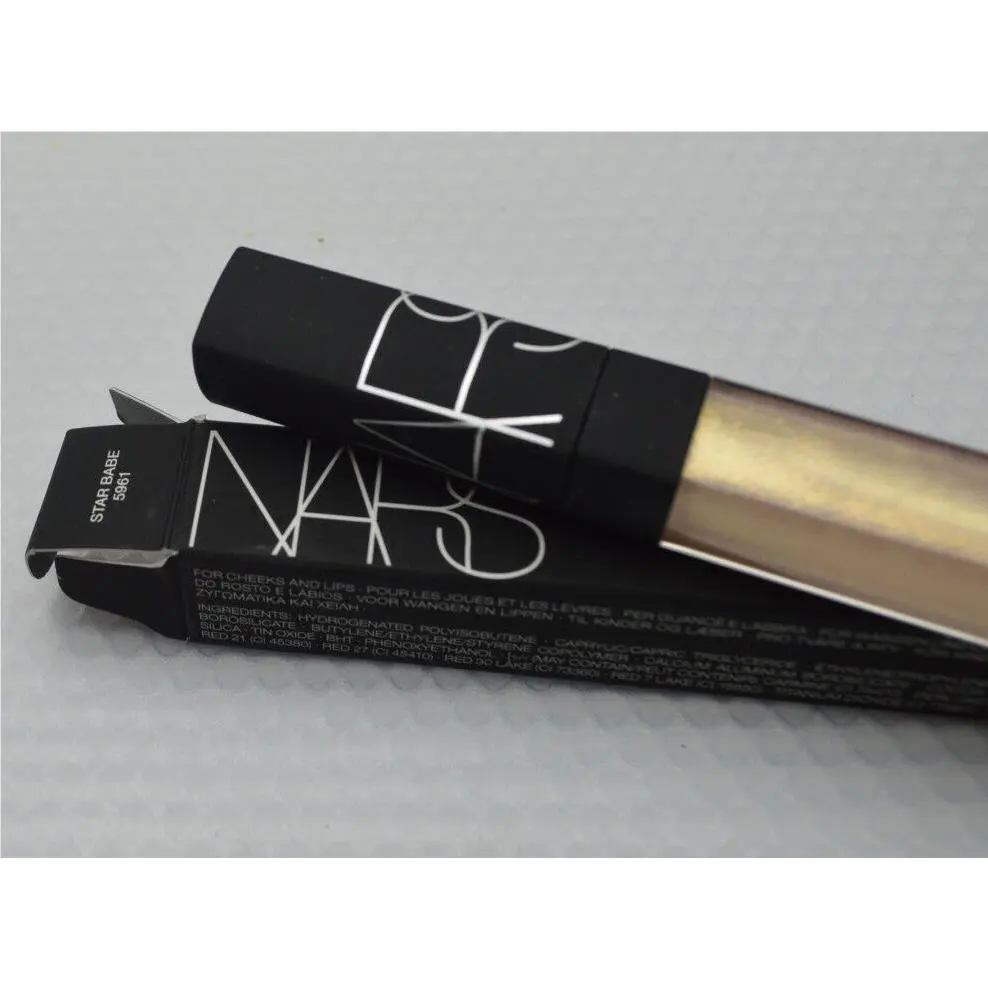 Nars Lip Gloss 0.18oz. / 6ml Star Babe 5961, Multi-Use Gloss by NARS Cosmetics