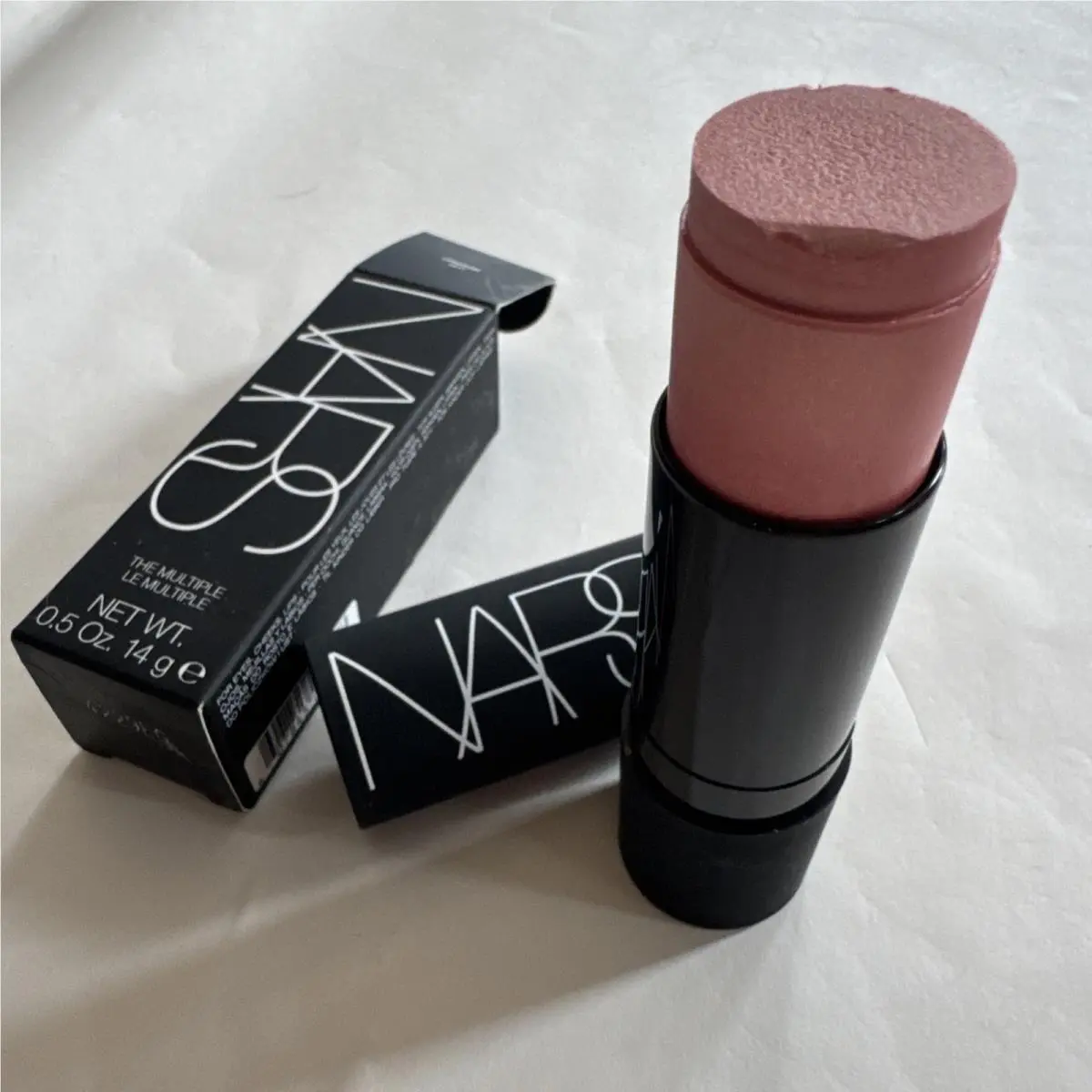 Nars The Multiple Cream Blush Stick For Cheeks Eyes and Lips Orgasm 0.5oz FS