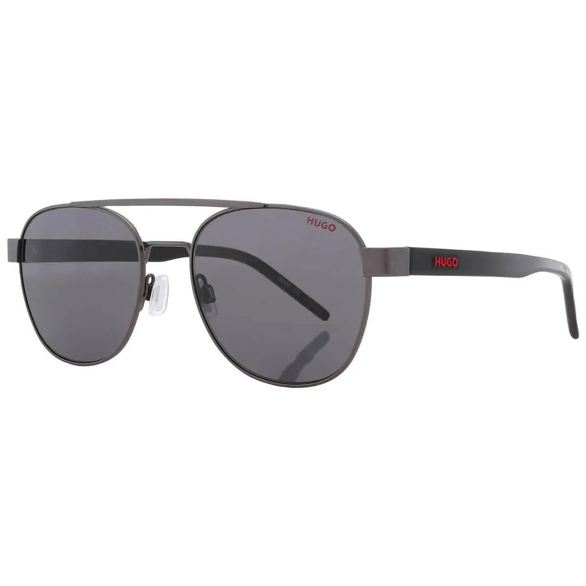 Grey Pilot Men`s Sunglasses HG 1196/S 0R80/IR 54 HG 1196/S 0R80/IR 54 by Hugo Boss