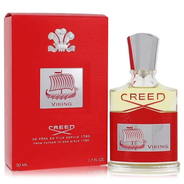 Viking Eau de Parfum Spray 1.7 oz 50 ml For Men Cologne Fragrance by Creed
