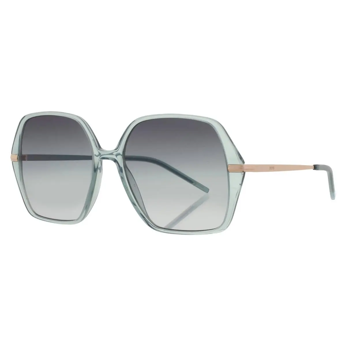 Hugo Boss Grey Green Square Ladies Sunglasses BOSS1660/S Pef/ib BOSS1660/S