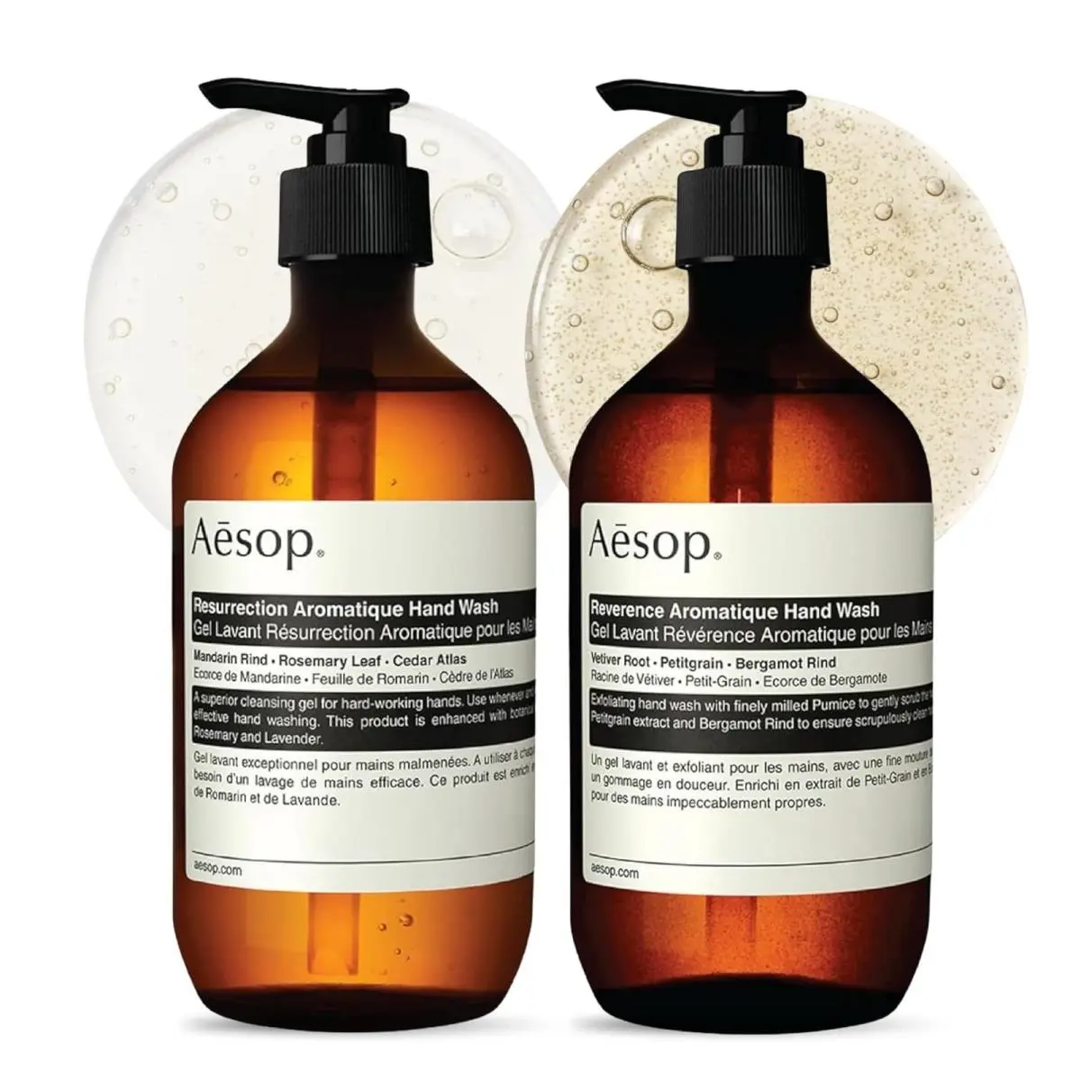 Aesop Resurrection Reverence Hand Wash Set 16.9oz 2 Pack