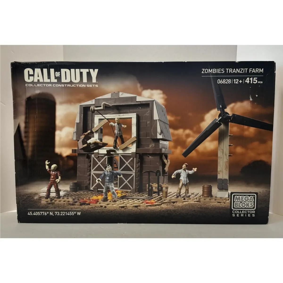Call Of Duty Zombies Tranzit Transit Farm Mega Bloks Blocks Blocks Set 06828