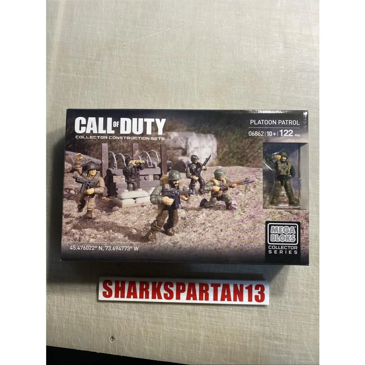 Mega Bloks Call of Duty Platoon Patrol Building Set 06862 122 Pieces