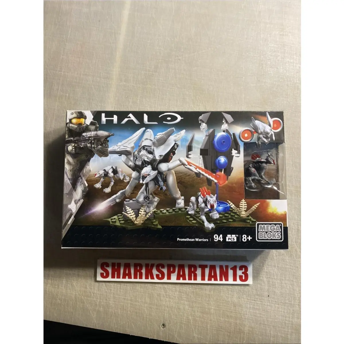 Halo Mega Bloks Promethean Warriors Complete Set CNG64