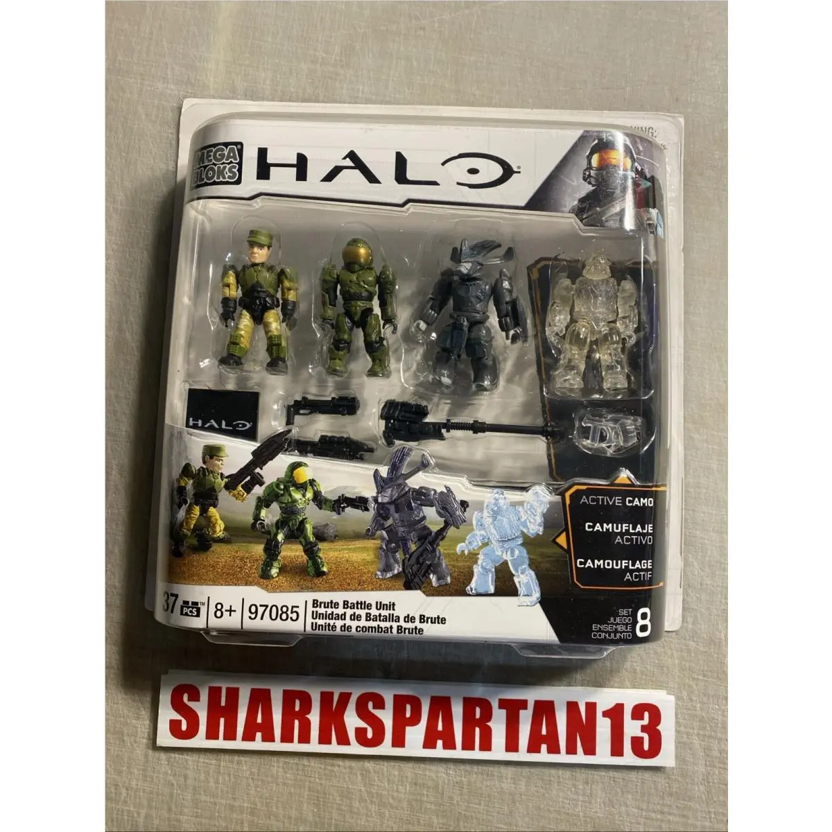 Halo Mega Bloks Brute Battle Unit Set 97085