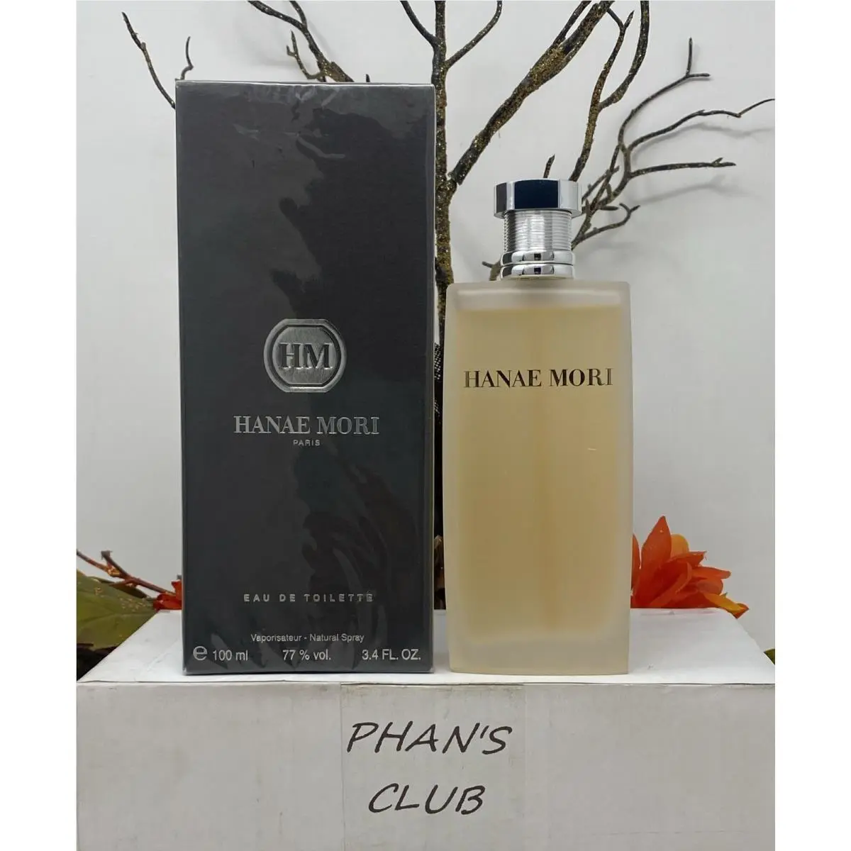 3.4oz Eau de Toilette Spray Oriental Woody Cologne For Men by Hanae Mori