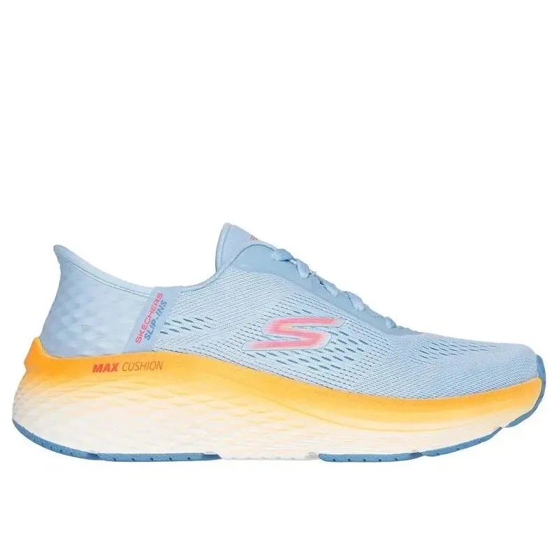 Skechers shoes - 129626 - 129626 BLOR - Blue / Orange 4