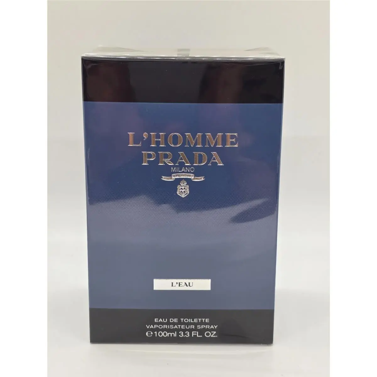 Prada L`homme L`eau 3.3/3.4 oz Eau De Toilette 100 ml Spray For Men