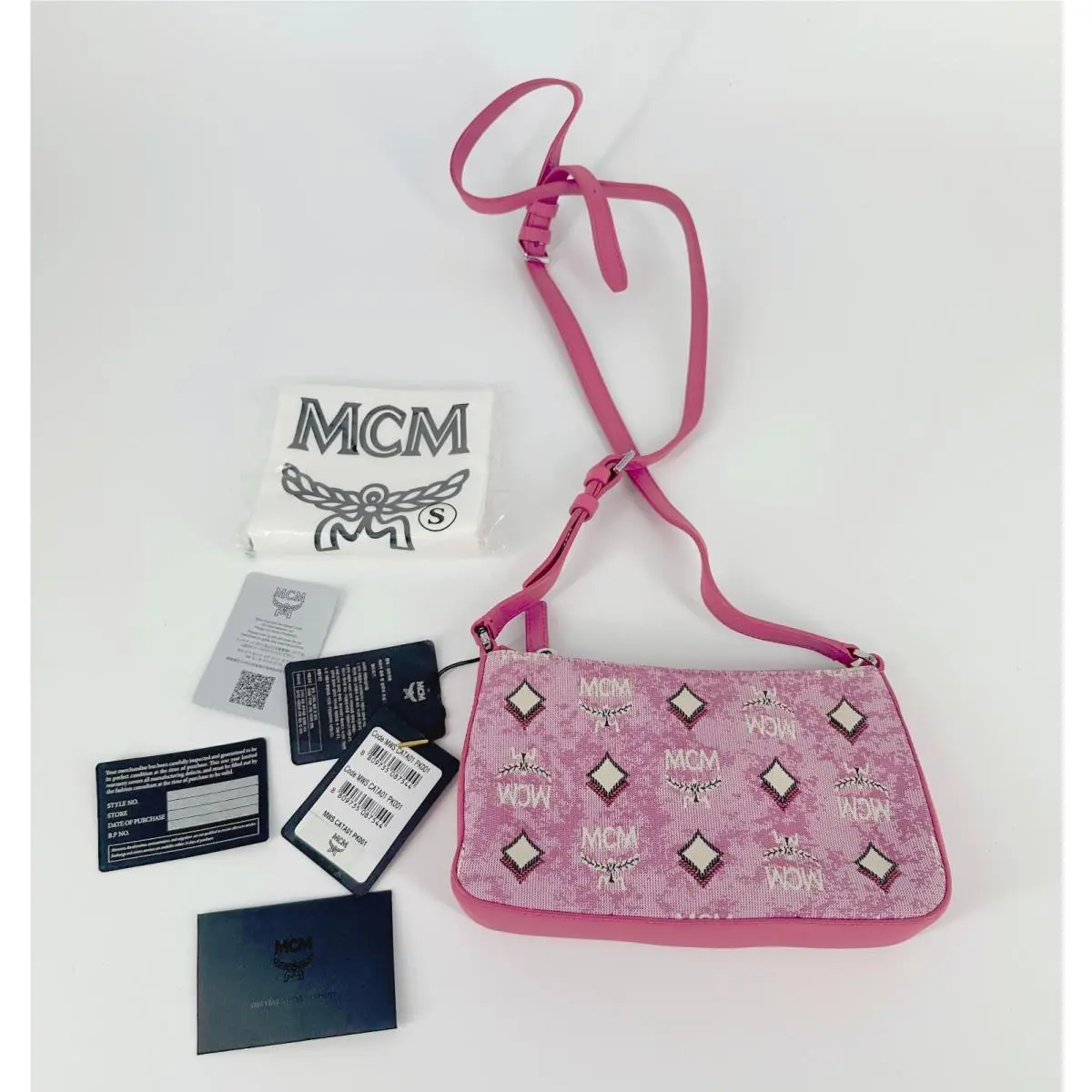 Mcm Portuna Vintage Monogram Mini Shoulder Bag by MCM