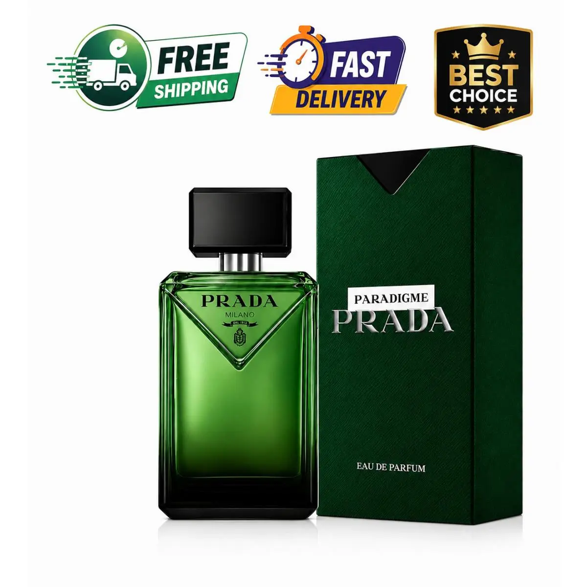 Prada Paradigme 3.3 Oz / 100mL Eau de Parfum Men Box
