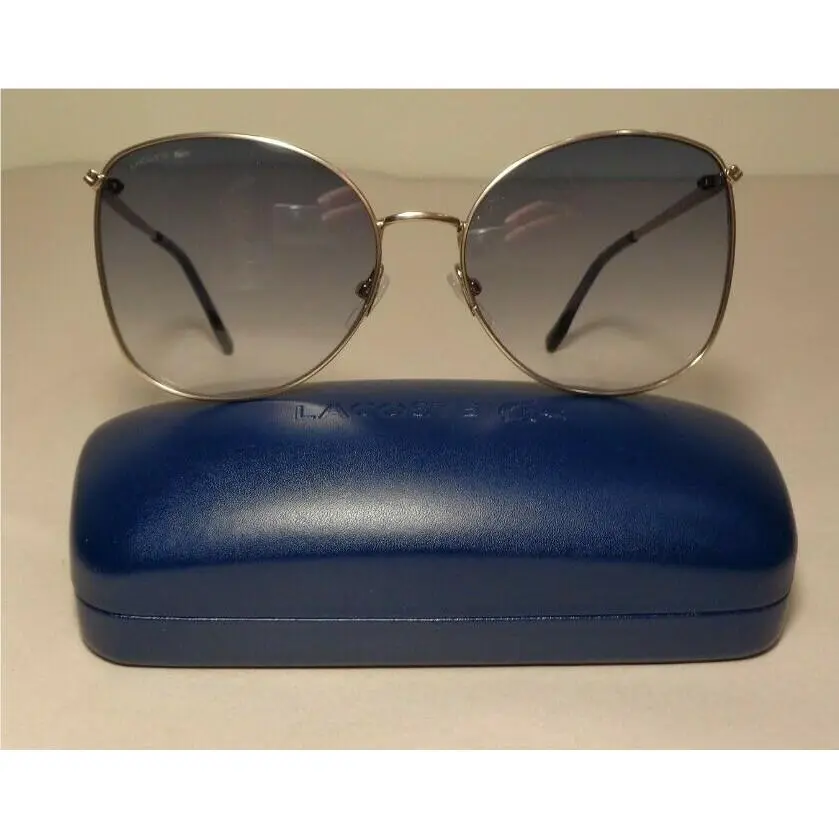 L224S Light Gold Men`s Sunglasses by Lacoste