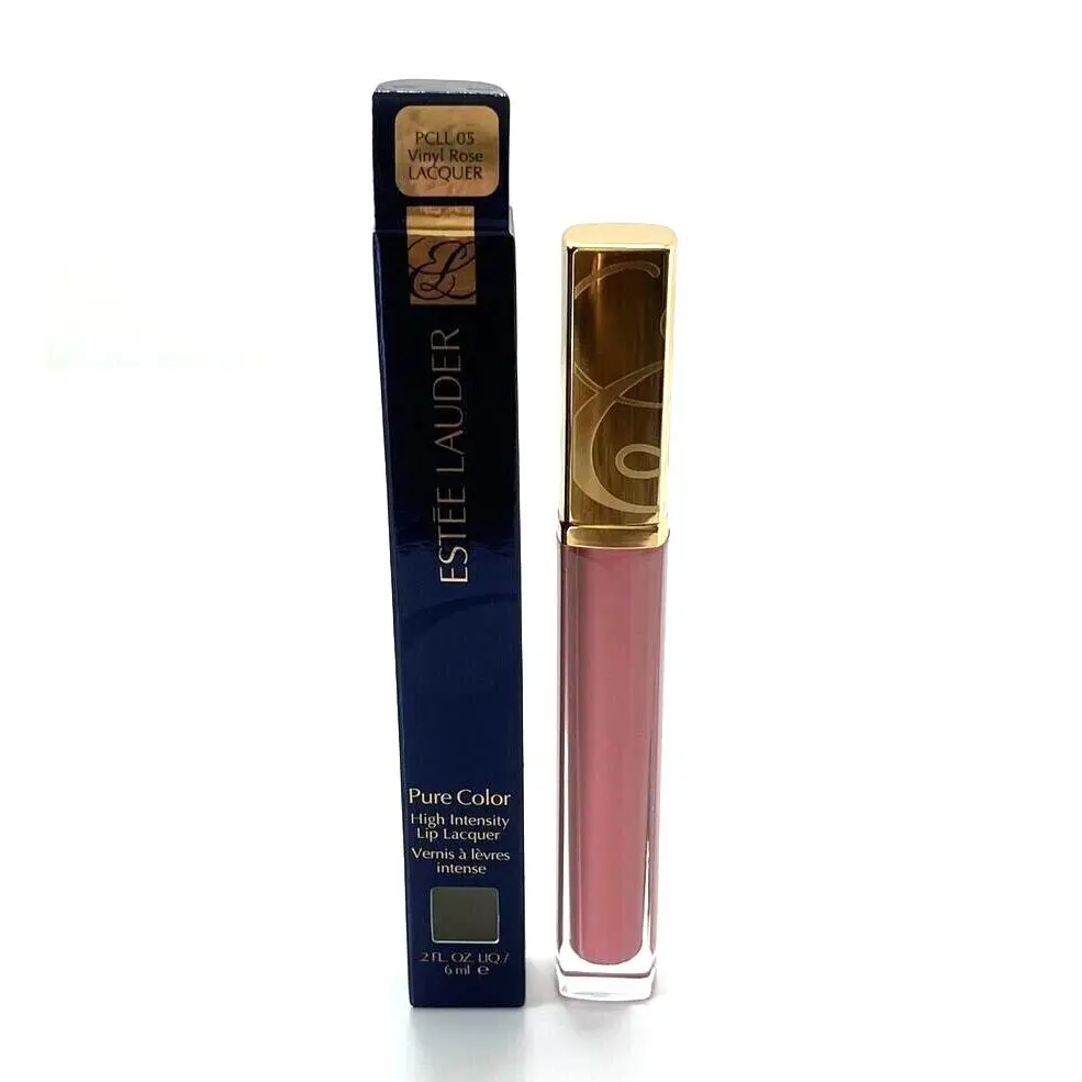 Estee Lauder Pure Color High Intensity Lip Lacquer Select Color 6 ml Full-size Vinyl Rose 05 LACQUER by Estée Lauder