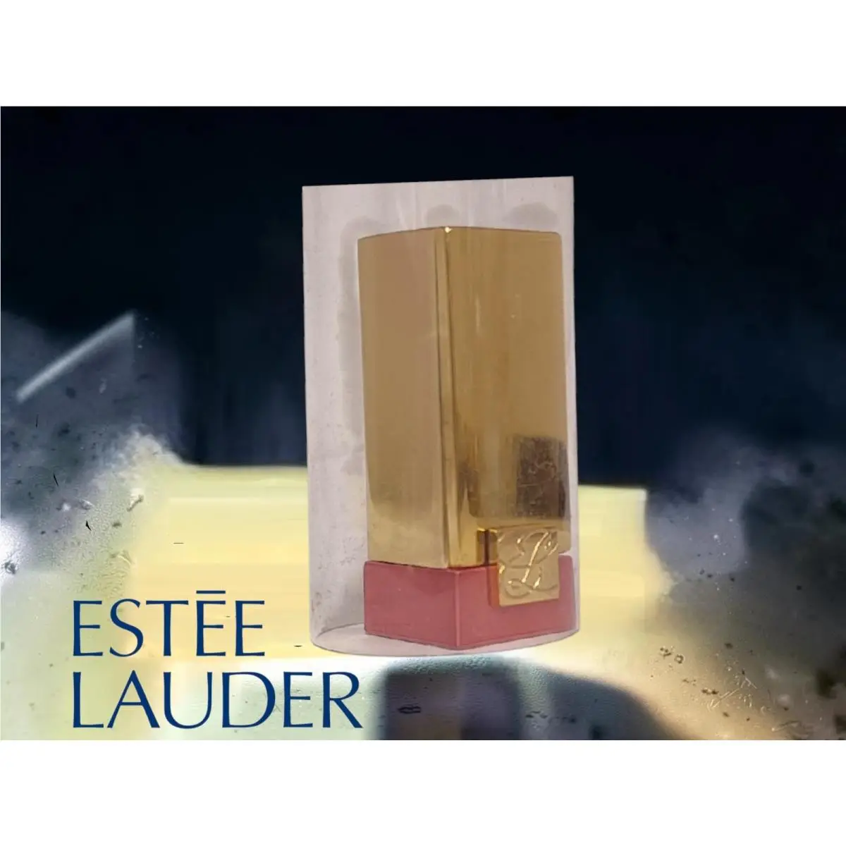 Estee Lauder Pure Color Crystal Lipstick 2.5 g/.08 oz Travel Size -select Color 3C0 CHERRY BLOSSOM by Estée Lauder