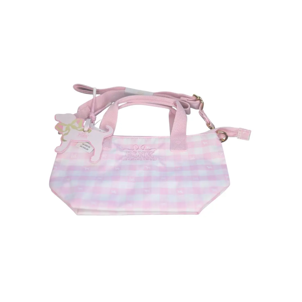 Love Shack Fancy X Victoria’s Secret Pink Crossbody Mini Tote Bag Makeup by Victoria's Secret