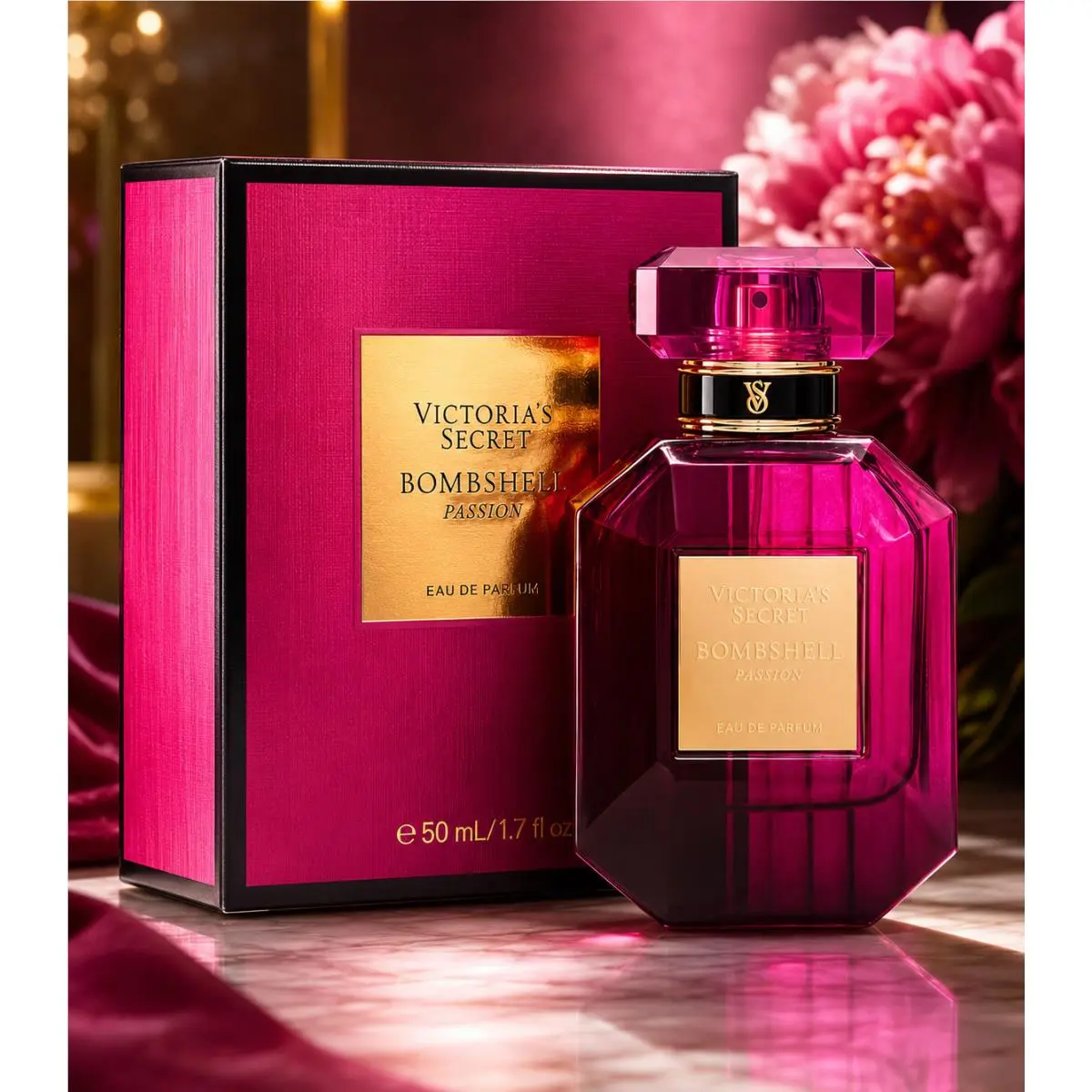 Bombshell Passion Perfume Victoria`s Secret 1.7 Oz 50 ml Edp Eau de Parfum Spray