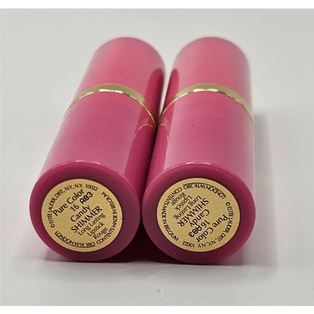 2 Estee Lauder Pure Color 16 Candy Shimmer Long Lasting Lipstick Gwp by Estée Lauder