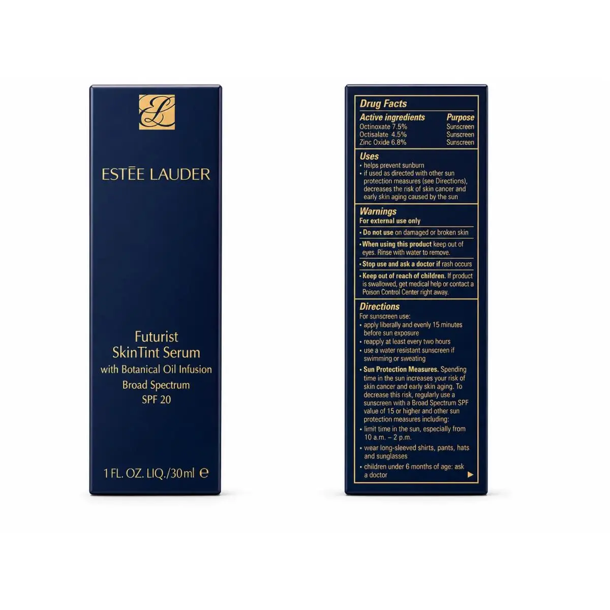 Futurist Skintint Serum Foundation Spf 20 – 5C1 Rich Chestnut 1 oz by Estée Lauder
