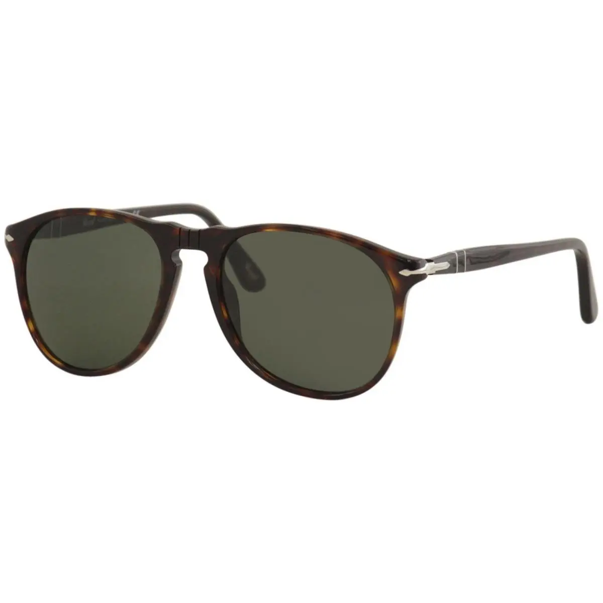 PO9649S 24/31 Sunglasses Havana Frame Green Gradient Lens 55mm by Persol