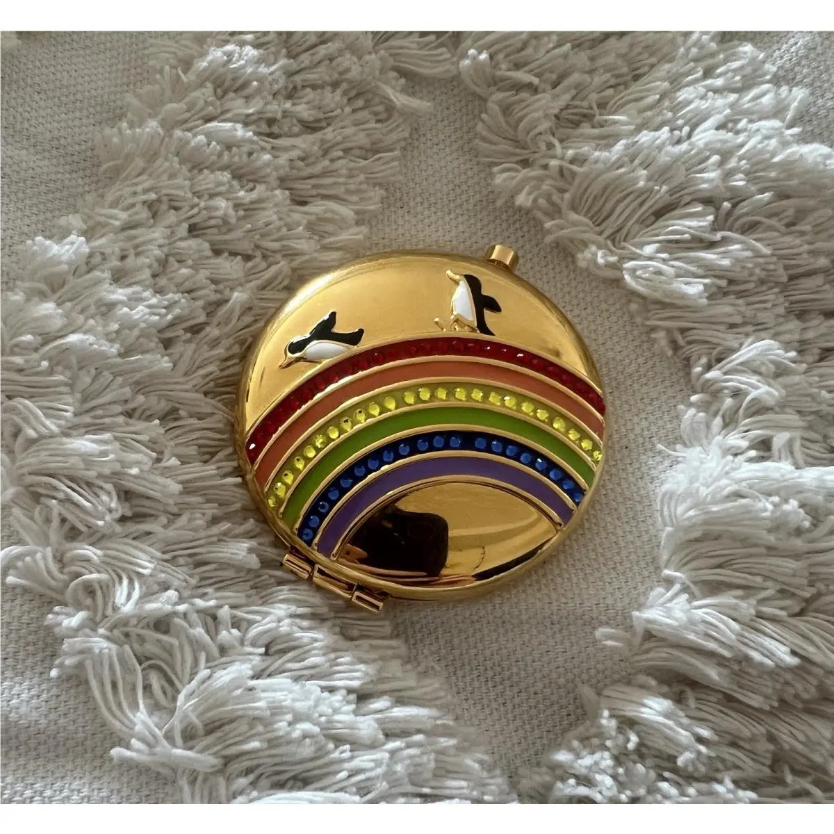Estee Lauder Chasing Rainbows Empty Compact Mirror No Box by Estée Lauder